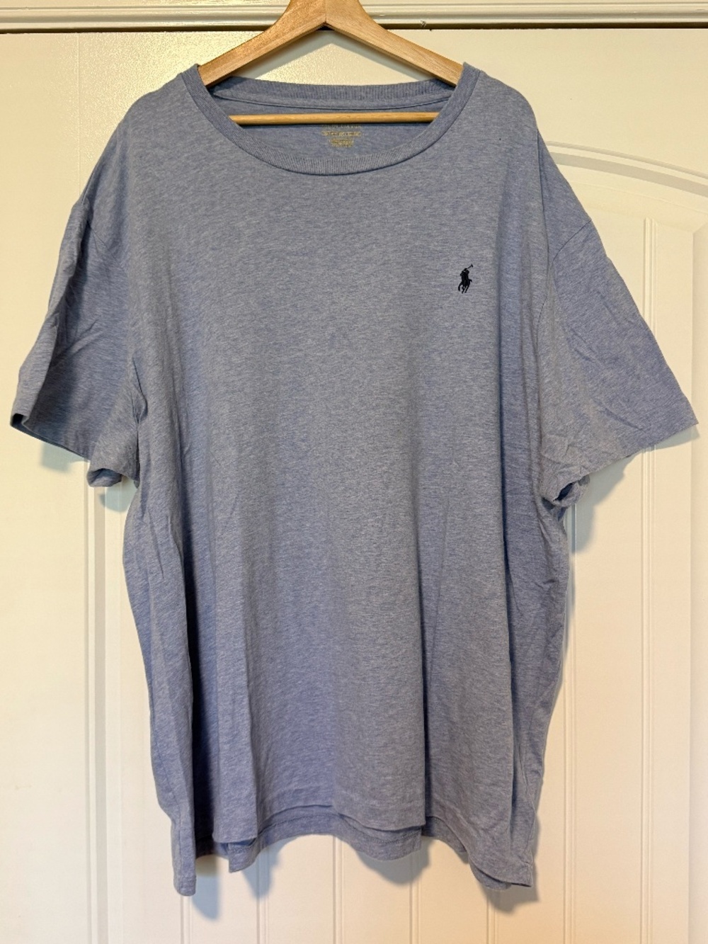 Polo Ralph Lauren Men’s T-Shirt 2XB Big Blue Heather Short Sleeve Pony Logo Tee